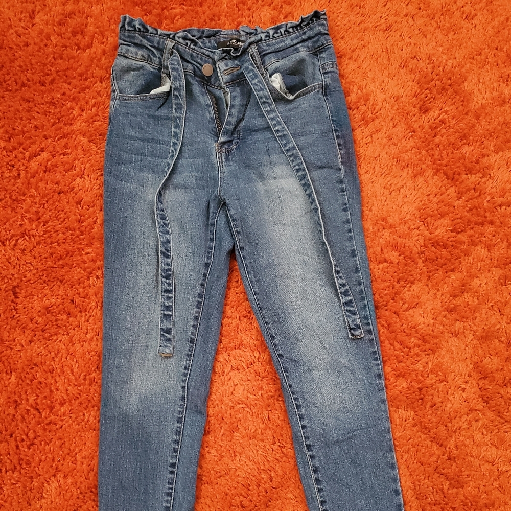 Vici Blue Skinny Jeans